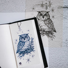 Load image into Gallery viewer, Night Owl Tattoo - LAZY DUO TATTOO
