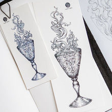 Load image into Gallery viewer, Smoke in the Glass Tattoo - LAZY DUO TATTOO