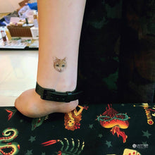 Load image into Gallery viewer, Tiny Cat and Shibu Tattoo - LAZY DUO TATTOO