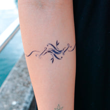 Load image into Gallery viewer, Tropical Color Ornamental Tattoo|LAZY DUO TEMPORARY TATTOO STICKER SHOP HK Tattoo Design Store HK HONG KONG Chest Tattoo 防敏紋身貼紙 香港紋身店 認領圖 文青簡約美式紋身刺青師 tattoohk hongkongtattoo 小圖刺青 fine-line tattoo minimal tattoo linetattoo tattooartist 香港女紋身師 MANE INK