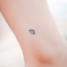 Load image into Gallery viewer, ZODIAC TATTOO・VIRGO - LAZY DUO TATTOO