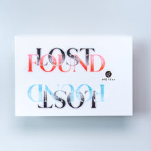 Load image into Gallery viewer, Lost &amp; Found - Calligraphy Lettering Tattoo Sticker
