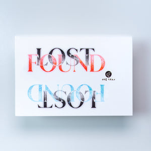 Lost & Found - Calligraphy Lettering Tattoo Sticker