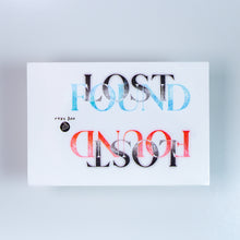 Load image into Gallery viewer, Lost &amp; Found - Calligraphy Lettering Tattoo Sticker
