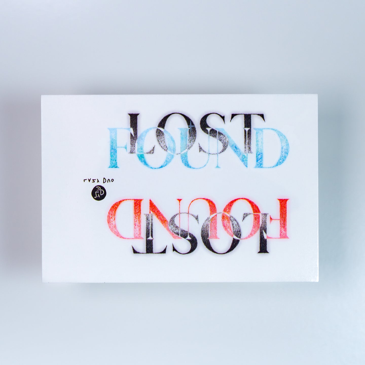 Lost & Found - Calligraphy Lettering Tattoo Sticker
