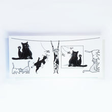 Load image into Gallery viewer, Black &amp; White Cat Combo Tattoo ManE Ink HK Tattooist LAZY DUO Comic Style Playful Black Cat White Cat Tattoo Stickers 美漫風格黑貓紋身白貓玩耍合體技浪浪不哭喵咪寵物刺青香港紋身貼紙Kitten Tattoo Ideas Neko Tattoo Meow Animal Pet Tattoos HK Temporary Tattoo Sticker Water Color Tattoo LAZY DUO Tattoo Shop Hong Kong HK 紋身師設計印刷訂做客製 Custom Temporary Tattoo Event Printing Tattooist artist HK tattoo shop MANE INK Tattooer Tattoo Artist Taiwan fine line ornament tattoo 台灣製 刺青師紋身師
