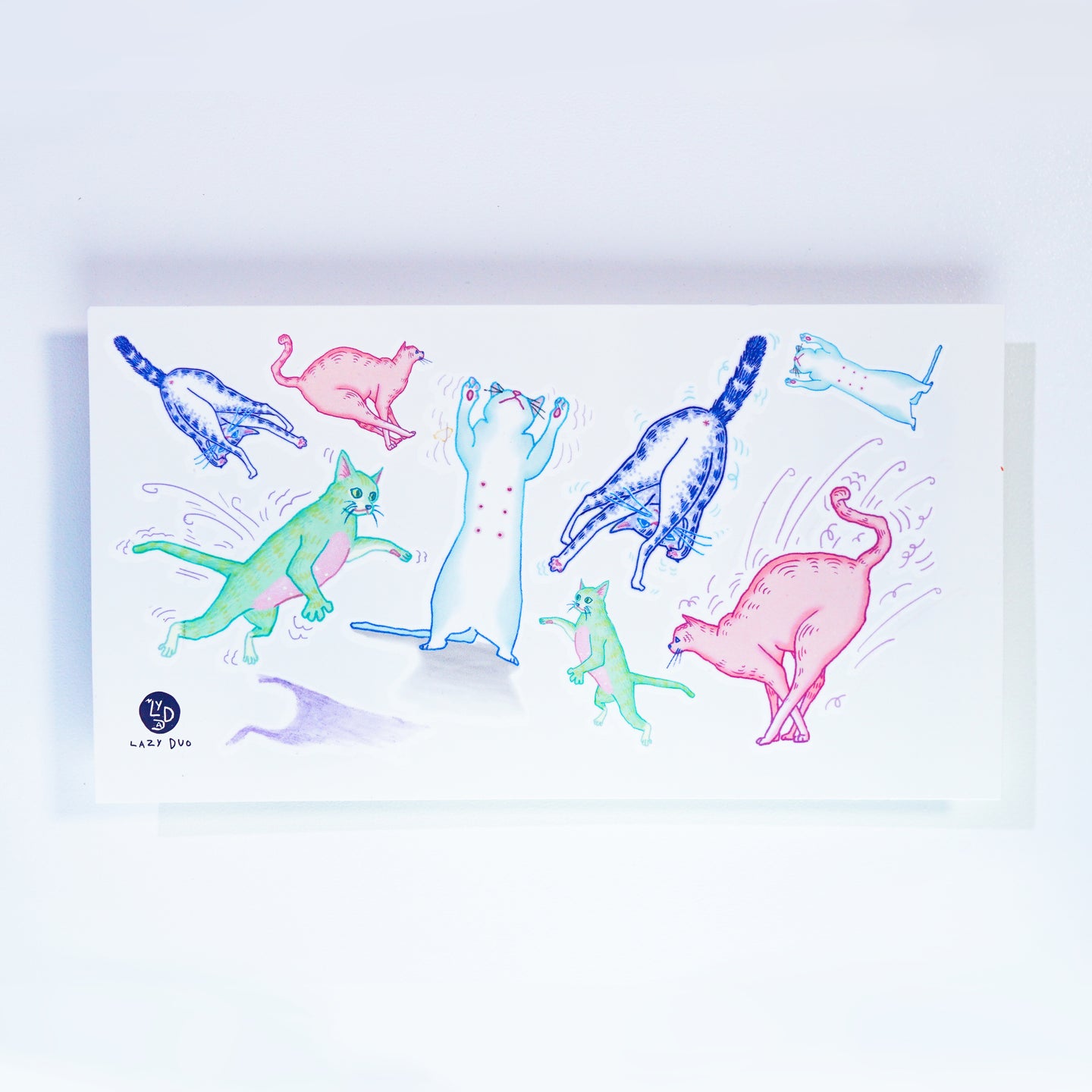 Playful Disco Cat Tattoo - LAZY DUO TATTOO Dancing Cats Party Playful Disco Cat Playtime Doodle Tattoo Stickers Comic Style Fun ManE Ink HK Tattooist LAZY DUO 美漫風格粉彩貓戰士紋身浪浪不哭喵咪寵物刺青香港紋身貼紙Kitten Tattoo Ideas Neko Tattoo Meow Animal Pet Tattoos HK Temporary Tattoo Sticker Water Color Tattoo LAZY DUO Tattoo Shop Hong Kong HK 紋身師設計印刷訂做客製 Custom Temporary Tattoo Event Printing Tattooist artist HK tattoo shop MANE INK Tattooer Tattoo Artist Taiwan fine line ornament tattoo 台灣製 刺青師紋身師