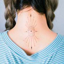 Load image into Gallery viewer, Geometric Universe Tattoo - LAZY DUO TATTOO
