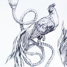 Load image into Gallery viewer, Phoenix Fowl Tattoo - LAZY DUO TATTOO
