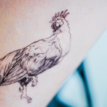 Load image into Gallery viewer, Phoenix Fowl Tattoo - LAZY DUO TATTOO
