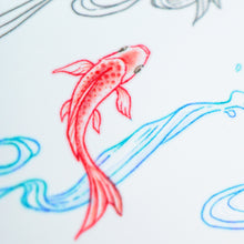 Load image into Gallery viewer, Koi fish and Wave Tattoo LAZY DUO TATTOO Japanese Realistic Temporary Tattoo design by mane.ink 香港刺青 紋身貼紙 tattoo hong kong minimal color tattoo 動物刺青 彩色刺青 女刺青師 認領圖日系小清新 韓國刺青 hongkongtattoo 香港女紋身師 Japanesetattoo TattooShopHK hktattooshop tattooartist hongkongtattoo tattoohongkong 香港紋身 香港刺青 tattooist 紋身貼紙 鯉 oceantattoo colortattoo 彩色刺青 海浪刺青 動物刺青 浪浪香港紋身貼紙刺青紋身師設計印刷訂做客製 Custom Temporary Tattoo Event Printing Tattooist artist HK tattoo shop MANE
