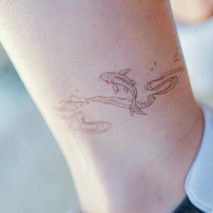 Koi fish and Wave Tattoo LAZY DUO TATTOO Japanese Realistic Temporary Tattoo design by mane.ink 香港刺青 紋身貼紙 tattoo hong kong minimal color tattoo 動物刺青 彩色刺青 女刺青師 認領圖日系小清新 韓國刺青 hongkongtattoo 香港女紋身師 Japanesetattoo TattooShopHK hktattooshop tattooartist hongkongtattoo tattoohongkong 香港紋身 香港刺青 tattooist 紋身貼紙 鯉 oceantattoo colortattoo 彩色刺青 海浪刺青 動物刺青 浪浪香港紋身貼紙刺青紋身師設計印刷訂做客製 Custom Temporary Tattoo Event Printing Tattooist artist HK tattoo shop MANE