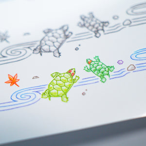 Japanese Pond Turtle Tattoo Band - LAZY DUO TATTOO Japanese Tattoo design by Mane ink Tattooist 池龜金錢龜香港刺青 紋身貼紙 tattoo hong kong minimal color tattoo 動物刺青 彩色刺青 女刺青師 認領圖日系小清新 韓國刺青 hongkongtattoo 香港女紋身師 Japanesetattoo TattooShopHK hktattooshop tattooartist hongkongtattoo tattoohongkong 香港紋身 香港刺青 tattooist 紋身貼紙 鯉 oceantattoo colortattoo 彩色刺青 海浪刺青 動物刺青 浪浪香港紋身貼紙刺青紋身師設計印刷訂做客製 Custom Temporary Tattoo Event Printing Tattooist artist HK tattoo shop MANE