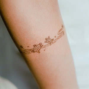 Japanese Pond Turtle Tattoo Band - LAZY DUO TATTOO Japanese Tattoo design by Mane ink Tattooist 池龜香港刺青 紋身貼紙 tattoo hong kong minimal color tattoo 動物刺青 彩色刺青 女刺青師 認領圖日系小清新 韓國刺青 hongkongtattoo 香港女紋身師 Japanesetattoo TattooShopHK hktattooshop tattooartist hongkongtattoo tattoohongkong 香港紋身 香港刺青 tattooist 紋身貼紙 鯉 oceantattoo colortattoo 彩色刺青 海浪刺青 動物刺青 浪浪香港紋身貼紙刺青紋身師設計印刷訂做客製 Custom Temporary Tattoo Event Printing Tattooist artist HK tattoo shop MANE