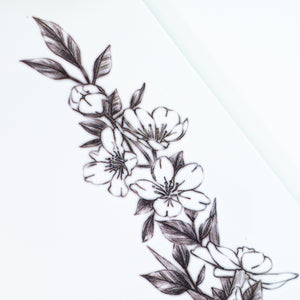 Narcissus Flower Tattoo HK Temporary Tattoo Sticker Rose Floral Tattoo Bracelet Tattoo Flower Band Tattoo Ideas LAZY DUO Tattoo Shop Hong Kong HK 水仙花刺青紋身 香港紋身貼紙刺青紋身師設計印刷訂做客製 Custom Temporary Tattoo Event Printing Tattooist artist HK tattoo shop MANE INK Tattooer Tattoo Artist Taiwan fine line ornament tattoo 台灣製 刺青師紋身師