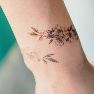 Narcissus Flower Band Tattoo - LAZY DUO TATTOO