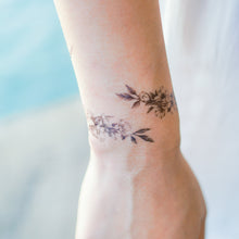 Load image into Gallery viewer, Narcissus Flower Band Tattoo - LAZY DUO TATTOO
