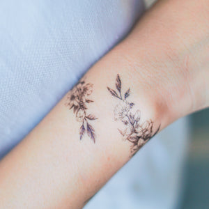 Narcissus Flower Band Tattoo - LAZY DUO TATTOO