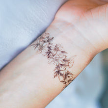 Load image into Gallery viewer, Narcissus Flower Band Tattoo - LAZY DUO TATTOO
