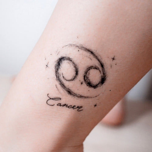 ZODIAC TATTOO・CANCER - LAZY DUO TATTOO