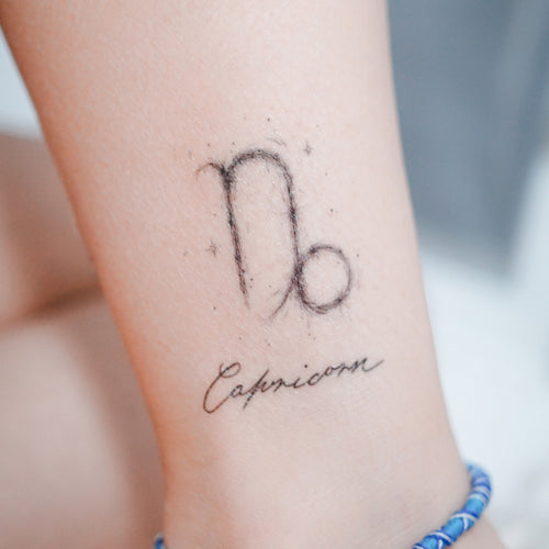ZODIAC TATTOO・CAPRICORN - LAZY DUO TATTOO