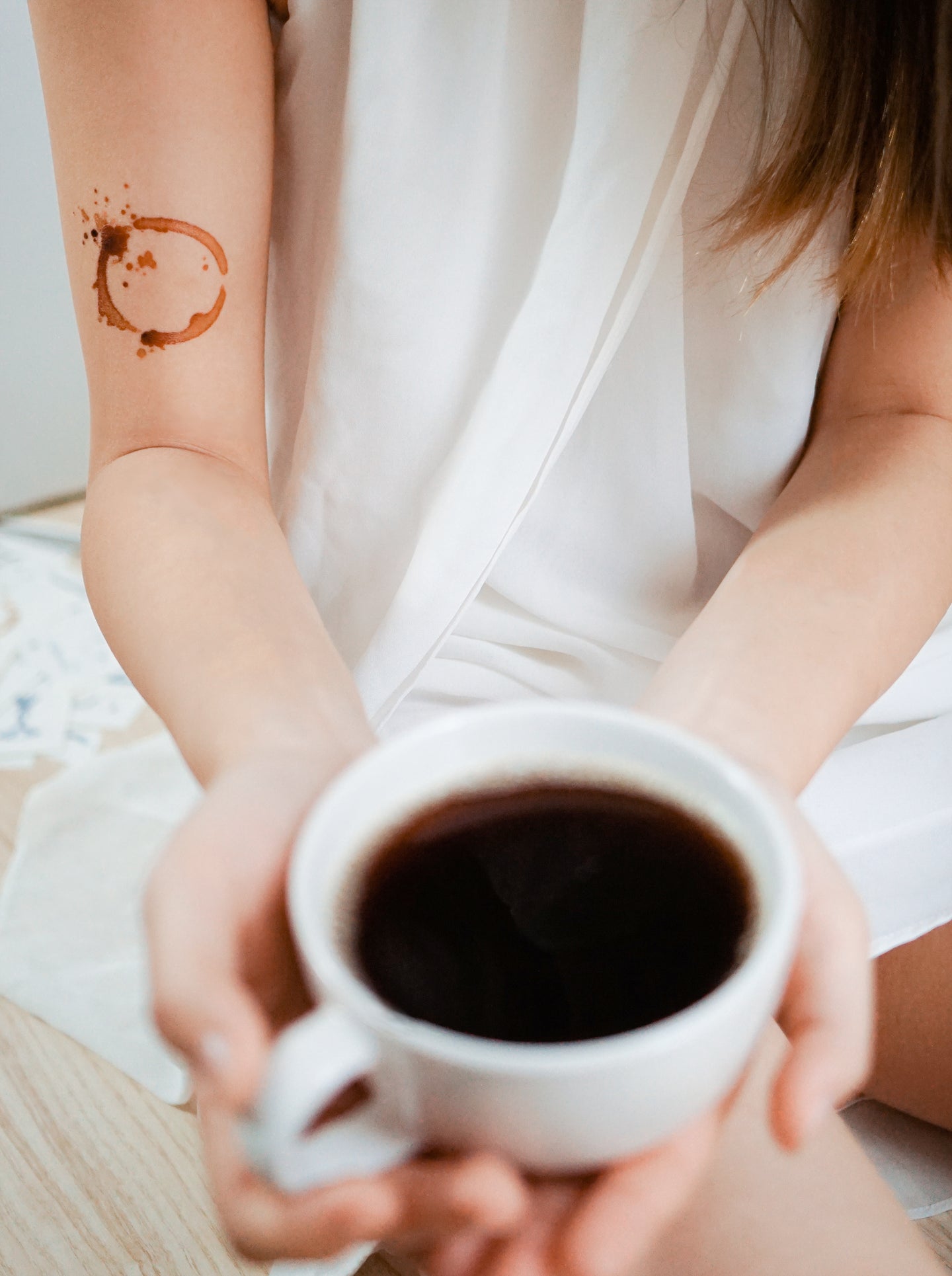 Coffee Therapy Tattoo - LAZY DUO TATTOO