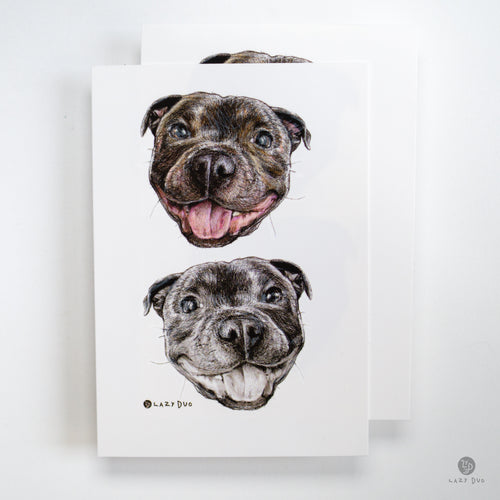 Lovely Pet Portrait Tattoo Animal Tattoo Color Pit Bull Terrier Dog Tattoo Sticker | Cute Cat Temporary Tattoos | LAZY DUO TATTOO