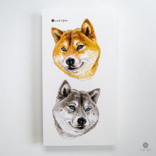 Load image into Gallery viewer, Shiba Inu paw print tattoo, Dog-themed sticker set, Temporary dog paw print tattoos, Shiba Inu breed tattoo, Cute pet stickers, Dog-themed party favors, Trendy dog tattoos, Pet-themed gift ideas, Dog Tattoos, Tattoo Shop Hong Kong, Made in Taiwan. ShibaDog, Shiba Tattoo, Shiba Puppy, Dog Family, Black Dog Micro Dog Tattoo, Realistic Pet Tattoo, Japanese Shiba Art, Japan Accessories LAZY DUO TATTOO since 2015
