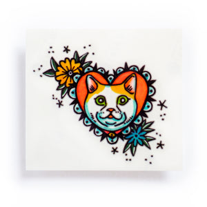 New School Pop Color Cats Tattoos - LAZY DUO TATTOO