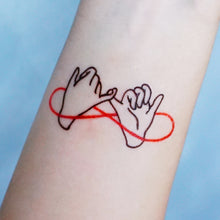 Load image into Gallery viewer, Pinky Promise・BFF &amp; Friendship Tattoo - LAZY DUO TATTOO
