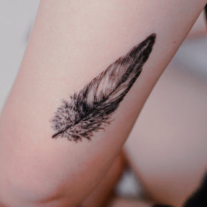 Feathers Tattoo - LAZY DUO TATTOO