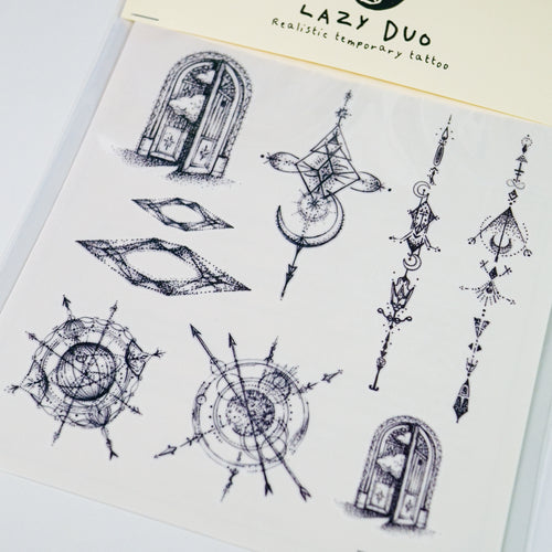 香港原創手繪刺青紋身貼紙 LAZY DUO HK Premium Temporary Tattoo Stickers Professional Printing Shop Hong Kong Customise Tattoo Custom Order Small Amount 自訂客製少量印刷大量批發特快專業優質彩色金屬色廣告宣傳禮品 Gift Promotion Advertising Event 安全防水防敏無痛紋身師紋身店 High Quality Tattoo Service Safe Non-Toxic Ink Long Lasting Waterproof Look Real Realistic Artistic Tat