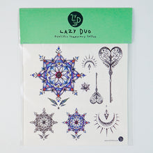 Load image into Gallery viewer, 香港原創手繪刺青紋身貼紙 LAZY DUO HK Premium Temporary Tattoo Stickers Professional Printing Shop Hong Kong Customise Tattoo Custom Order Small Amount 自訂客製少量印刷大量批發特快專業優質彩色金屬色廣告宣傳禮品 Gift Promotion Advertising Event 安全防水防敏無痛紋身師紋身店 High Quality Tattoo Service Safe Non-Toxic Ink Long Lasting Waterproof Look Real Realistic Artistic Tat
