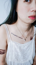 Load image into Gallery viewer, Dreamer Quote・Book &amp; Love Tattoo - LAZY DUO TATTOO
