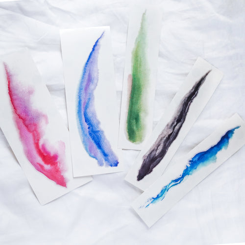 Watercolor Brushstroke Tattoos - LAZY DUO TATTOO