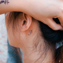Load image into Gallery viewer, A to Z・Watercolor Letters Tattoo - LAZY DUO TATTOO
