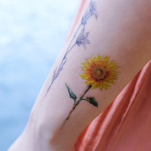 Load image into Gallery viewer, Watercolor Flower &amp; Tree Tattoos - LAZY DUO TATTOO
