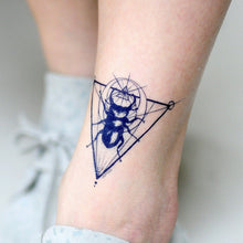 Load image into Gallery viewer, Moon Beetle Tattoo - LAZY DUO TATTOO
