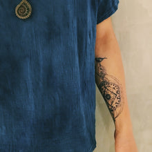 Load image into Gallery viewer, Bohemian Zodiac Compass Tattoo - LAZY DUO TATTOO
