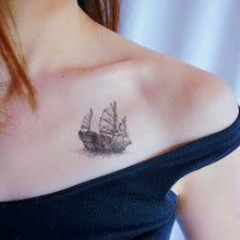 Load image into Gallery viewer, Old Hong Kong Transportations Tattoos - LAZY DUO TATTOO經典懷舊香港交通工具刺青紋身貼紙 帆船九龍城寨天星小輪船電車啟德機場 KMB九巴士電車天星小輪舊帆船 Old Hong Kong Transportations Tattoos LAZY DUO Temporary Tattoo Shop HK Hong Kong Mane.ink 香港刺青紋身貼紙設計印刷訂做客製 stom Temporary Tattoo Event Printing Tattooist artist HK tattoo shop MANE 動物刺青 彩色紋身 香港女紋身師刺青師 認領圖日系小清新韓國刺青
