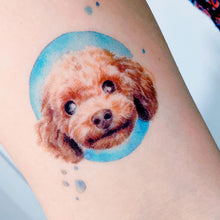 Load image into Gallery viewer, Poodle Doggie Tattoos - LAZY DUO TATTOO
