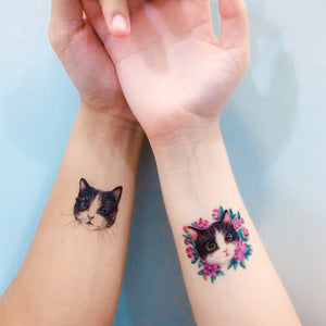 Calico Cat Loves Belly Rubbing Tattoo Ideas Neko Golden Kitten Tattoo Meow Cat Neko Tattoos HK Temporary Tattoo Sticker Water Color Tattoo LAZY DUO Tattoo Shop Hong Kong HK 三色貓摸肚肚紋身貓女浪浪喵寵物刺青 浪浪香港紋身貼紙刺青紋身師設計印刷訂做客製 Custom Temporary Tattoo Event Printing Tattooist artist HK tattoo shop MANE INK Tattooer Tattoo Artist Taiwan fine line ornament tattoo 台灣製 刺青師紋身師