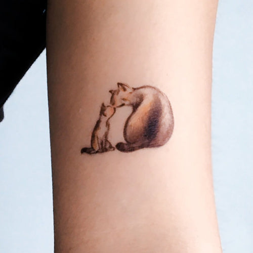 Kitten Cats Pinky Paws Tattoo - LAZY DUO TATTOO