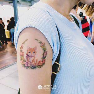 J17・Animal Lover Tattoos Set - LAZY DUO TATTOO