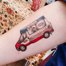 Load image into Gallery viewer, Old Hong Kong Toy &amp; Candy Tattoo  經典香港懷舊糖果玩具刺青紋身貼紙眼鏡朱古力戒子糖富豪雪糕車西瓜波 LAZY DUO Temporary Tattoo Shop HK Hong Kong Mane.ink 香港刺青紋身貼紙設計印刷訂做客製 stom Temporary Tattoo Event Printing Tattooist artist HK tattoo shop MANE 動物刺青 彩色紋身 香港女紋身師刺青師 認領圖日系小清新韓國刺青
