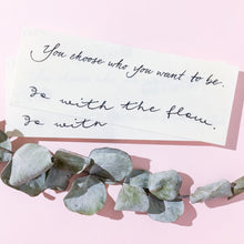 Load image into Gallery viewer, Encouraging Quote．Choose Yourself Tattoo - LAZY DUO TATTOO
