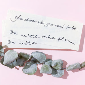 Encouraging Quote．Choose Yourself Tattoo - LAZY DUO TATTOO