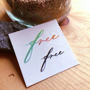 Watercolor Lettering Tattoo・ Free - LAZY DUO TATTOO