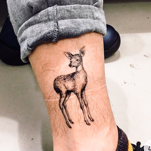 J01・Moon Deer Tattoos Set - LAZY DUO TATTOO