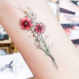J13・Tarot Florist Tattoos Set - LAZY DUO TATTOO
